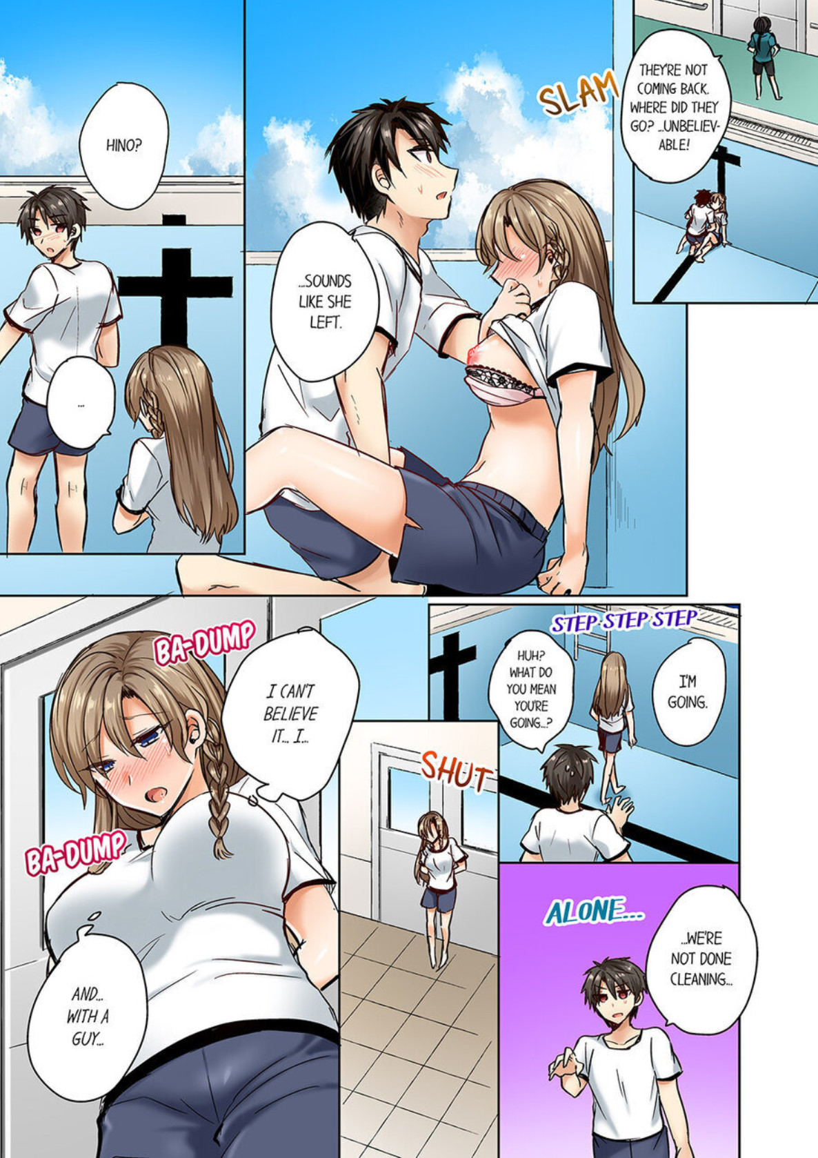 Hentai Manga Comic-My Swimsuit Slipped... And it went in!? A Mixed Synchronized Swimming Club with More Than Just Nip Slips in Store! ~ 1-Read-14